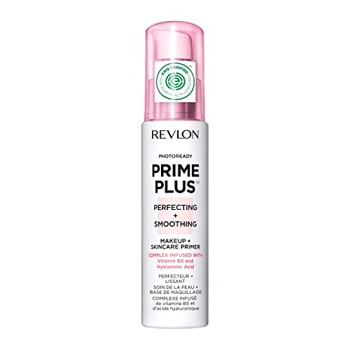Revlon PhotoReady Prime Plus, Serum Prebase Hidratante y Suavizante con Vitamina B5 y Ácido Hialurónico, Reduce la Apariencia de Arrugas, 30 ml