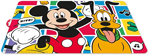 2332; Mantel Individual lenticular Mickey Mouse, Producto de plástico; Dimensiones 43x29 cm